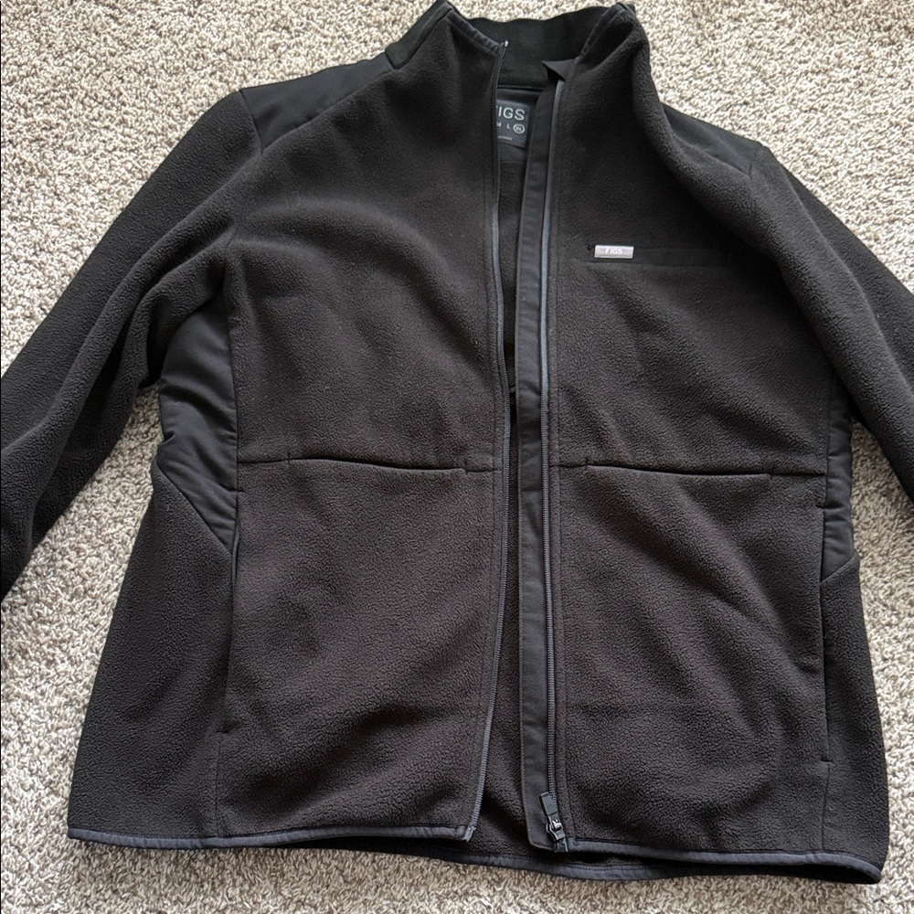 Figs Fleece Scrub Jacket
